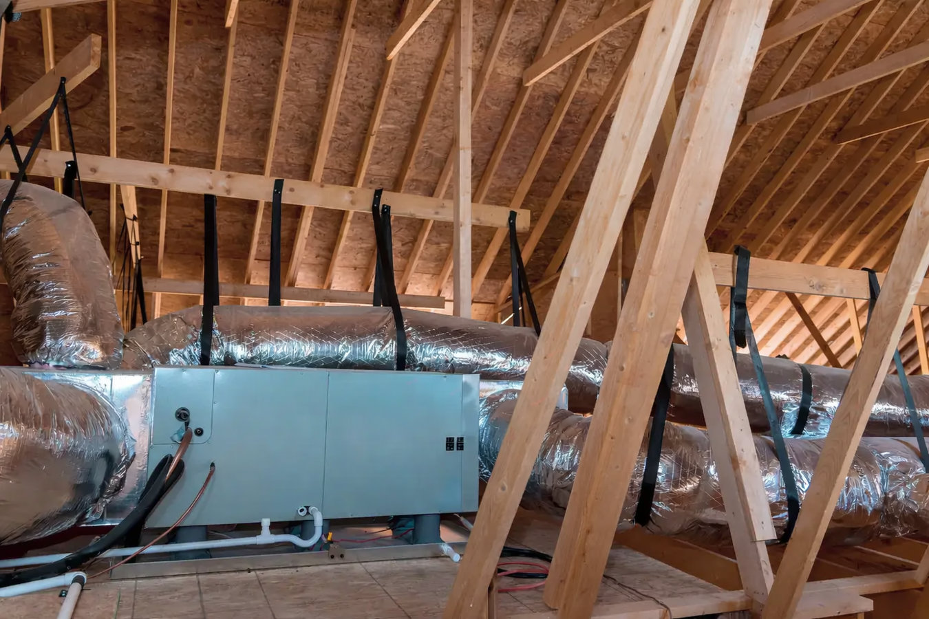 Attic air sealing